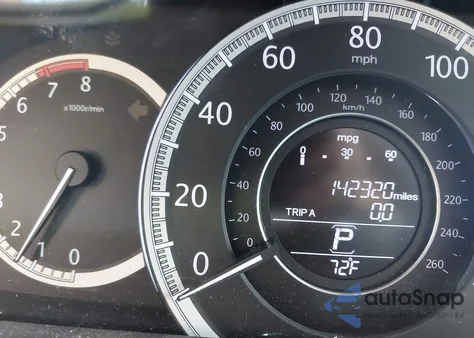 2013 Honda Accord Ex-L из США, поврежденный, VIN 1HGCR2F80DA101939